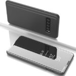 SAMSUNG S10 PLUS CLEAR VIEW ( FLIP COVER )