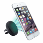 Magnetisk Mobilhållare för Bilens Fläkt – Vent Mount 360° Rotation – Stark Magnet – Svart