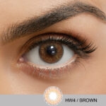 Färgade Linser - Hollywood SERIES - 12 månader - Brown