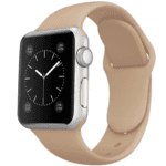 Klassisk Slät Silikonarmband - Till Apple Watch 42mm / 44mm / 45mm / 49mm Beige/Nude