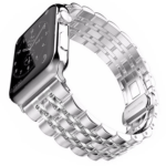 Klassisk Metallarmband - Rostfritt Stål - Till Apple Watch 38mm/ 40mm/41mm Silver