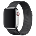 Armband Metall Milanese Loop Till Apple Watch 38-41mm - Svart