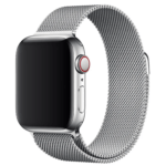Armband Metall Milanese Loop Till Apple Watch 42-49mm - Silver