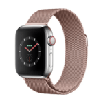 Armband Metall Milanese Loop - Till  Apple Watch 42mm / 44mm / 45mm / 49mm i Rose