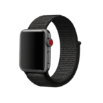 Sportarmband i Nylon Till Apple Watch 42–49mm - Svart