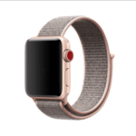 Sportarmband i Nylon Till Apple Watch 42–49mm - Rose