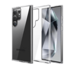 Samsung S25 PLUS Skal Transparent Genomskinligt & Extra Skyddande