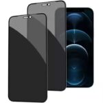 2-Pack iPhone 11 Privacy Skärmskydd i Härdat Glas