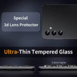 Samsung Galaxy S23 PLUS Linsskydd Kameraskydd Individual i Härdat Glas - Bild 4
