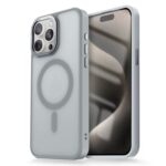 iPhone 14 Pro Skal Frostad Design MagSafe kompatibel - Grå