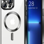 iPhone 13 Pro Skal TPU Metallic – MagSafe kompatibel - Svart