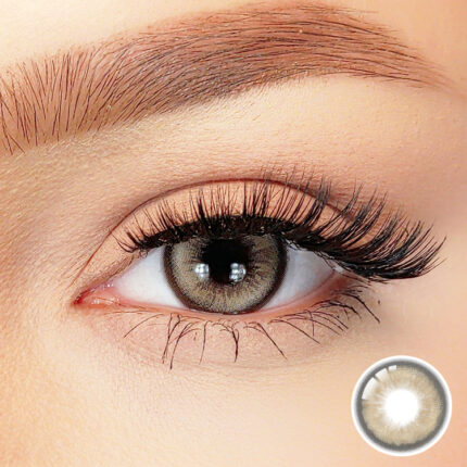 Färgade Linser - Charming Series - 12 månaders - Pale Brown