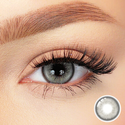 Färgade Linser - Charming Series - 12 månaders - Pale Gray