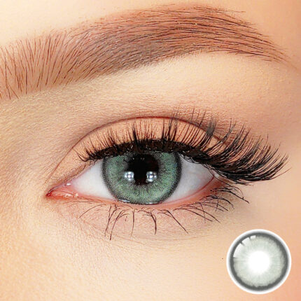 Färgade Linser - Charming Series - 12 månaders - Pale Green