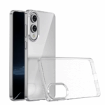 Samsung S25 EDGE Skal Transparent Genomskinligt & Extra Skyddande