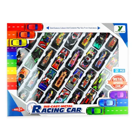 Leksaksbilar 32 Pack – Storpack Mini Bilar för Barn