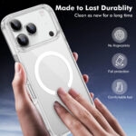 iPhone 17 Pro Max Skal MagSafe Genomskinligt Transparent - Bild 3
