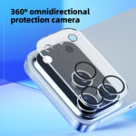 2-Pack iPhone 17 Pro Max Linsskydd Heltäckande Kameraskydd i Härdat Glas - Bild 5
