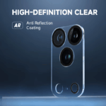 iPhone 17 PRO Linsskydd Heltäckande Kameraskydd i Härdat Glas - Bild 5