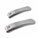 2-Pack Nagelklippare i Rostfritt Stål - Stor & Liten - Professionell Manikyr & Pedikyr