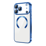 iPhone 17 Pro Max Skal TPU Metallic – MagSafe kompatibel - Blå