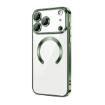 iPhone 17 Pro Max Skal TPU Metallic – MagSafe kompatibel - Grön