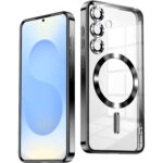 Samsung S24 PLUS Skal TPU Metallic - MagSafe kompatibel - Svart