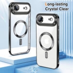 iPhone 17 Air Skal TPU Metallic – MagSafe kompatibel - Silver - Bild 2