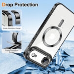 iPhone 17 Air Skal TPU Metallic – MagSafe kompatibel - Silver - Bild 5