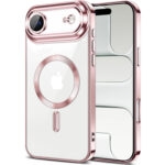 iPhone 17 Air Skal TPU Metallic – MagSafe kompatibel - Rosa