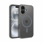 iPhone 17 Skal Frostad Design MagSafe kompatibel - Grå
