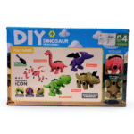 DIY Dinosaurie Byggsats 50 Delar – Kreativt Pysselset för Barn | Främjar Finmotorik - Bild 2