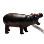 FLODHÄST - Wild Animals - Mjuka Plast Djur - CA 24 cm - Bild 3