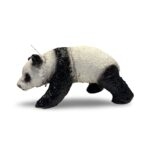 PANDA - Wild Animals - Mjuka Plast Djur - CA 24 cm
