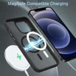 iPhone 12 / iPhone 12 Pro Skal Frostad Design MagSafe kompatibel - Grön - Bild 3