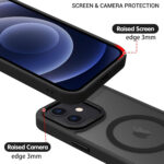 iPhone 12 / iPhone 12 Pro Skal Frostad Design MagSafe kompatibel - Grön - Bild 4
