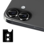 2-Pack iPhone 16 PLUS Linsskydd Kameraskydd Individual i Härdat Glas - Bild 2