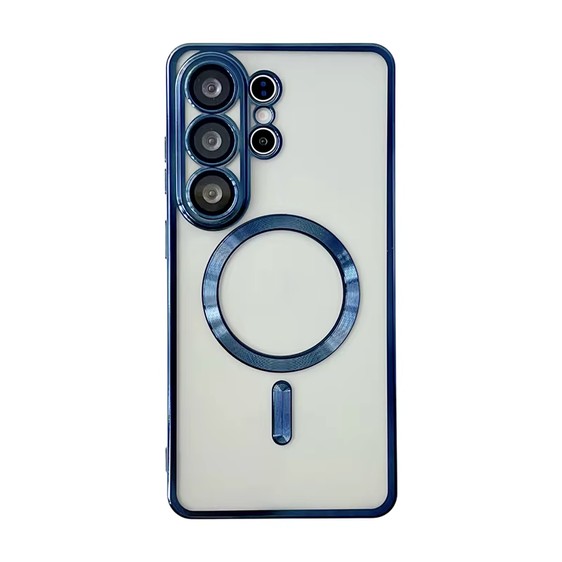 Metallic-ULTRA-blue Samsung S22 ULTRA Skal TPU Metallic - Magnetiskt Kompatibelt Skal - Blå - Bild 1